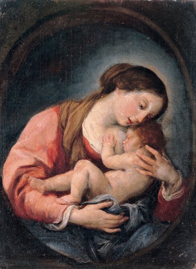 Madonna met het kind door Giovanni Battista Bonacina